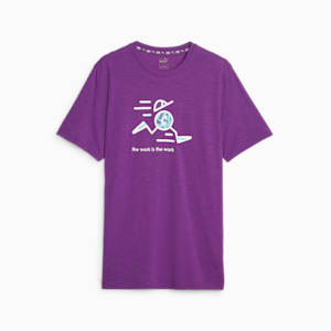 T-shirt de course PUMA x CIELE « The Work is the Work », Purple Pop, extralarge